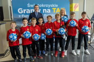 Promują fundusze europejskie – „Świętokrzyskie Gra na TAK z Funduszami Europejskimi”