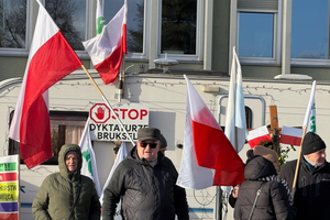 [FOTO] Rolnicy protestują przeciwko umowie Mercosur